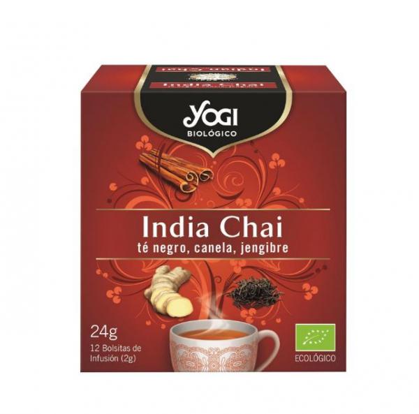 Черный чай с корицей и имбирем в натуральных пакетиках Carrefour, 12 шт \ уп 