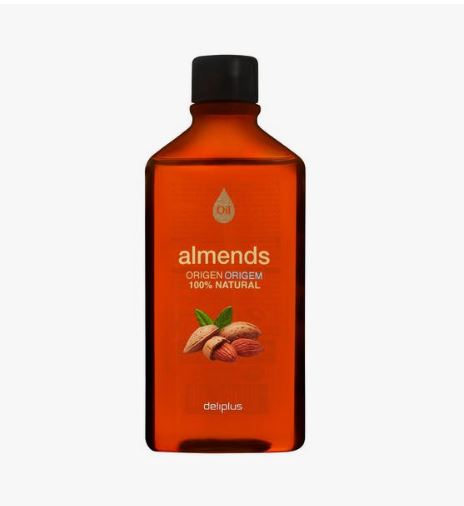 купить Миндальное масло для тела  и волос натуральное 100% Aceite corporal de almendras Deliplus, 200 мл 