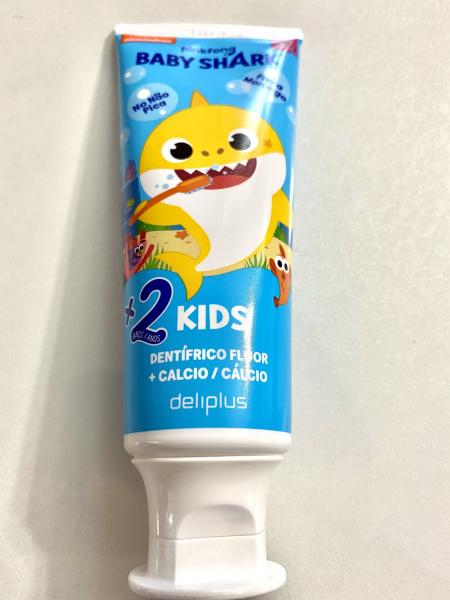 купить Детская зубная паста Deliplus со вкусом клубники 2+ лет, 75 мл