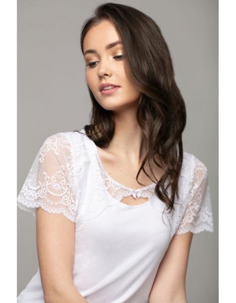 купить Блуза Selena СЕЛЕНА  белая 