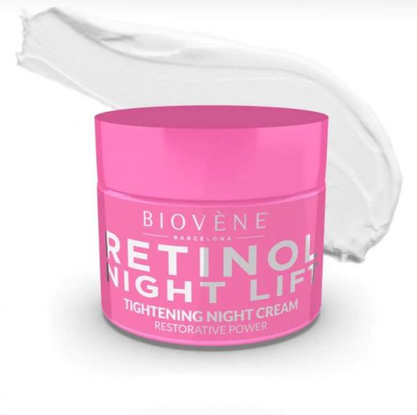  Экстра лифтинговый ночной крем для лица с ретинолом  BIOVENE Retinol Night Lift, 50 мл 
