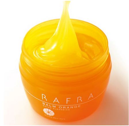 Очищающий бальзам 5 в 1 для лица RAFRA BALM ORANGE, Япония