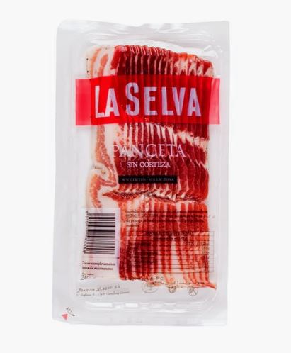 купить Бекон  pancetta La Selva Rindless , 200 г 