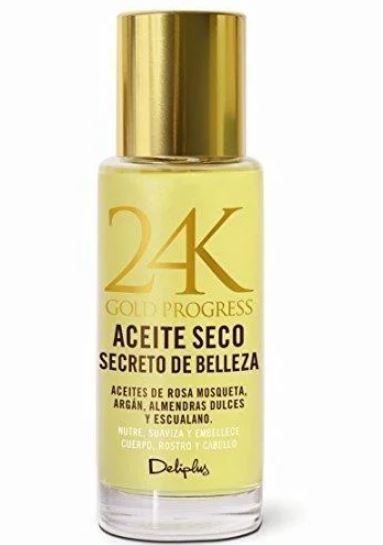 купить Сухое масло для тела и волос  Aceite Seco Gold Deliplus, 70 мл