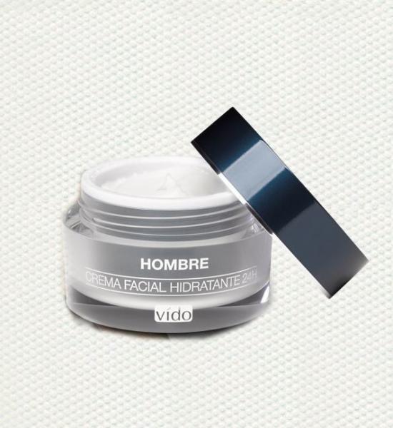 купить Крем увлажняющий для мужчин Crema facial hidratante 24H Vído hombre, 50 мл 