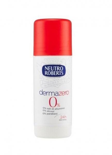 Дезодорант -антиперспирант стик  Neutro Roberts Deodorante Stick Dermazero. 40 мл 