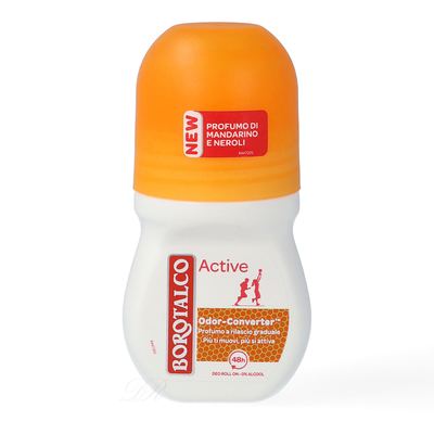 купить Дезодорант Borotalco Active технология Odor-Converter ™ аромат мандарина и нероли. НОВИНКА!