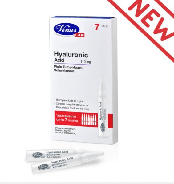 купить Интенсивный концентрат с гиалуроновой кислотой Venus Lab Hyaluronic Acid, 7 фл х 2 мл