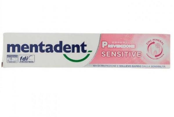 купить Зубная паста  для чувствительных зубов Mentadent Sensetive , 75 мл