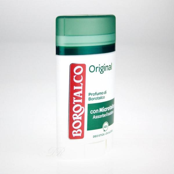Дезодорант - антиперспирант оригинальный защита стик Borotalco Original, 50 мл