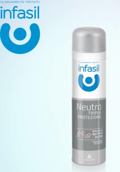 Дезодорант Infasil Neutral Triple Protection