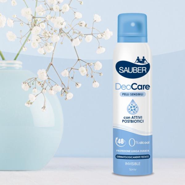 Дезодорант SAUBER  Deo Care, защита 48 ч 