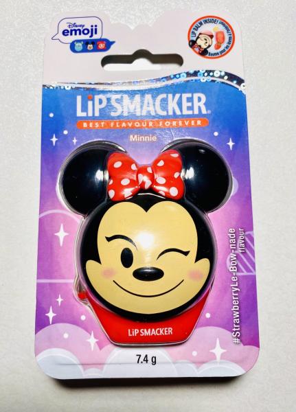 Бальзам для губ Disney Emoji Minnie Lip Balm клубничный , 7.4 г                                                         