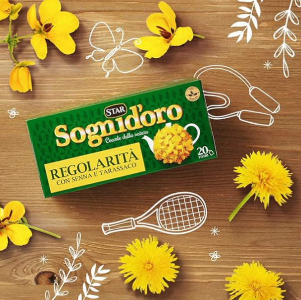 купить Травяной Чай Регулярность Sognid’oro Tisana Regolarità, 20 п