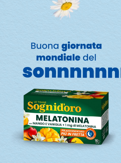 купить Травяной чай Мелатонин Sognid'oro Melatonina , 16 п